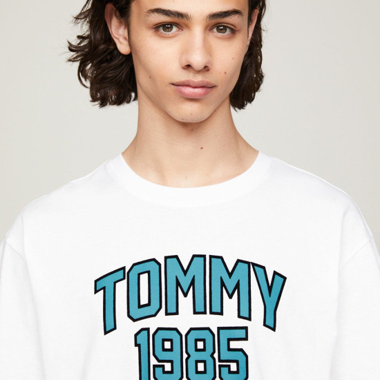 Tommy Hilfiger Ανδρική κοντομάνικη μπλούζα Regular Varsity Sport Tee